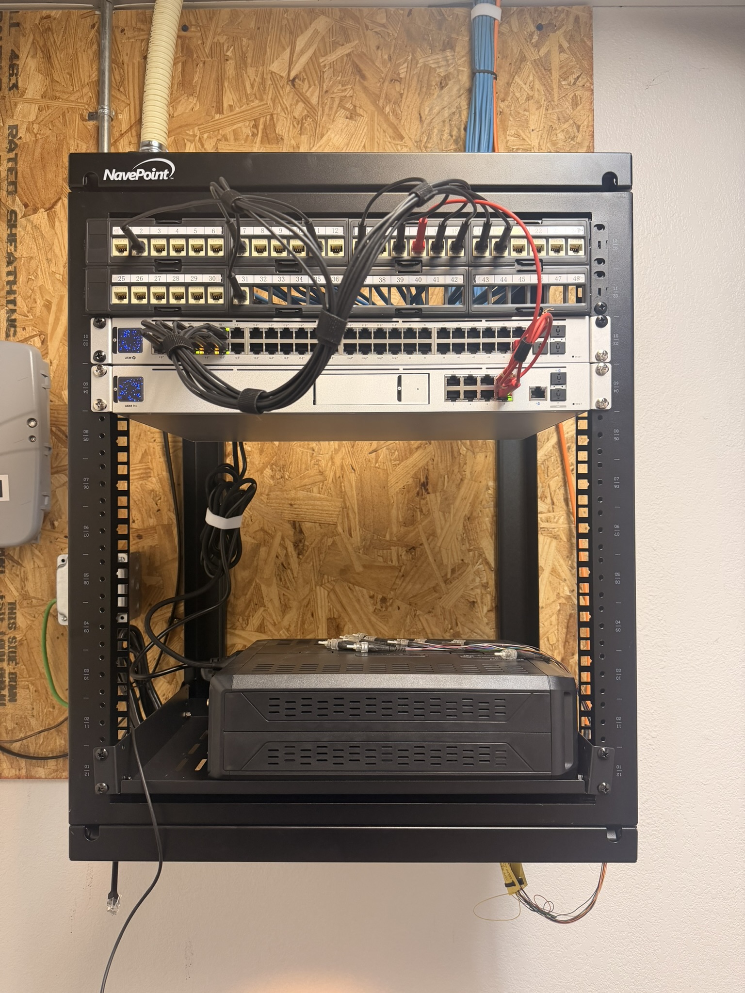 A4 rack after cleanup